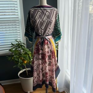 Multicolored handkerchief dress - seen at Zara